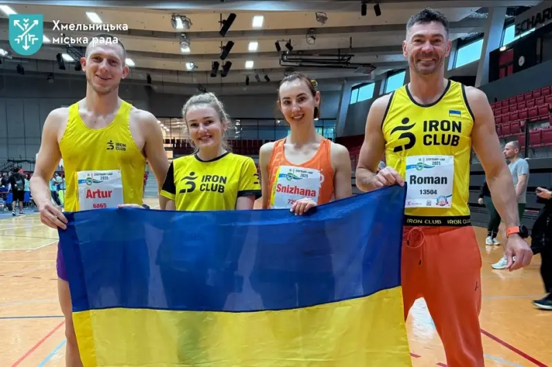 Хмельничанин Артур Щепановський став переможцем напівмарафону Stuttgart Lauf у Німеччині