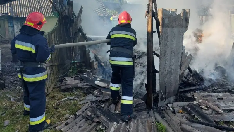 Пожежі на Хмельниччині: у Красилові загинув літній чоловік